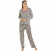 Camille Lightweight Floral Print Spandex Pyjama Set For Female -Cheap Camille Store unnamed file 529