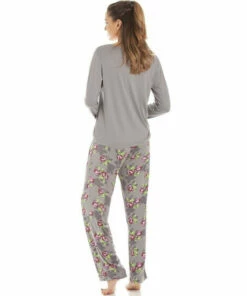 Camille Lightweight Floral Print Spandex Pyjama Set For Female -Cheap Camille Store unnamed file 532