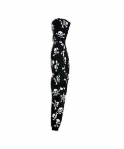 Camille Supersoft Skull Print Hooded All In One Onesie For Male -Cheap Camille Store unnamed file 572