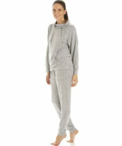 Camille Comfy Fit Marl Hacci Pyjama Set For Female -Cheap Camille Store unnamed file 637