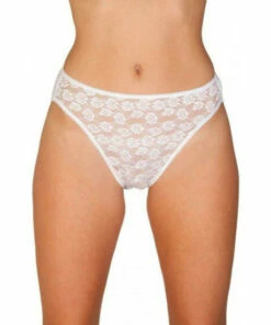 Camille Three Pack Floral Lace Front High Leg Briefs For Female -Cheap Camille Store unnamed file 649