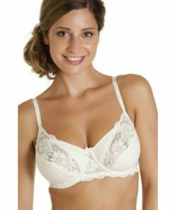 Camille Classic Floral Lace Underwired Bra For Female