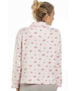 Camille Luxury Floral Print Mock Quilt Bed Jacket For Female -Cheap Camille Store unnamed file 678