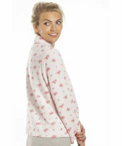 Camille Luxury Floral Print Mock Quilt Bed Jacket For Female -Cheap Camille Store unnamed file 679