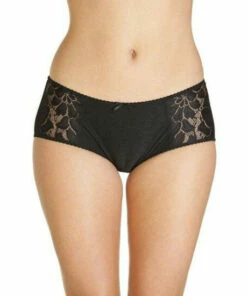 Camille Three Pack Lace Panel Jacquard Boxer Shorts For Female -Cheap Camille Store unnamed file 693