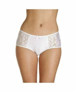 Camille Three Pack Lace Panel Jacquard Boxer Shorts For Female -Cheap Camille Store unnamed file 694