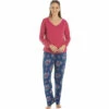 Camille Lightweight Floral Print Spandex Pyjama Set For Female