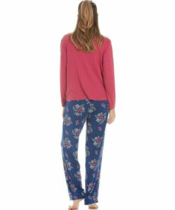 Camille Lightweight Floral Print Spandex Pyjama Set For Female -Cheap Camille Store unnamed file 715