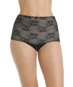 Camille Two Pack Seamfree High Waist Floral Mesh Shapewear Briefs For Female -Cheap Camille Store unnamed file 778