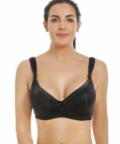 Camille Satin Moulded Cup Underwired Nursing Bra For Female -Cheap Camille Store unnamed file 810
