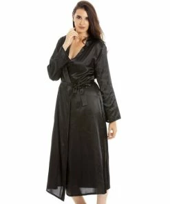 Camille Full Length Long Sleeve Plain Satin Wrap For Female -Cheap Camille Store unnamed file 833
