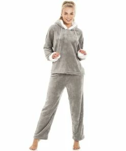 Camille Supersoft Hooded Pyjama Set For Female -Cheap Camille Store unnamed file 847