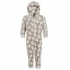 Camille Supersoft Knitted In Bear Print Hooded All In One Onesie For Unisex -Cheap Camille Store unnamed file 852