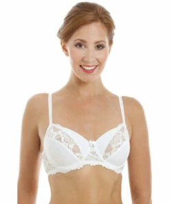 Camille Floral Lace Soft Cup Underwired Bra For Female -Cheap Camille Store unnamed file 86