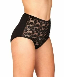 Camille Three Pack Floral Lace Maxi Briefs For Female -Cheap Camille Store unnamed file 873