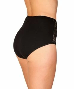 Camille Three Pack Floral Lace Maxi Briefs For Female -Cheap Camille Store unnamed file 874