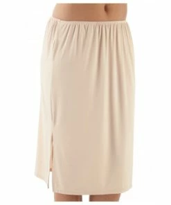 Camille Classic 24&apos;&apos; Cling Resistant Under Skirt Half Slip For Female -Cheap Camille Store unnamed file 901