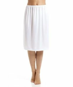 Camille Classic 24&apos;&apos; Cling Resistant Under Skirt Half Slip For Female -Cheap Camille Store unnamed file 903
