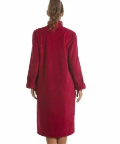 Camille Soft Fleece Zip Front Housecoat For Female -Cheap Camille Store unnamed file 927
