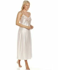 Camille Luxury Thin Strap Lace Satin Chemise For Female -Cheap Camille Store unnamed file 936